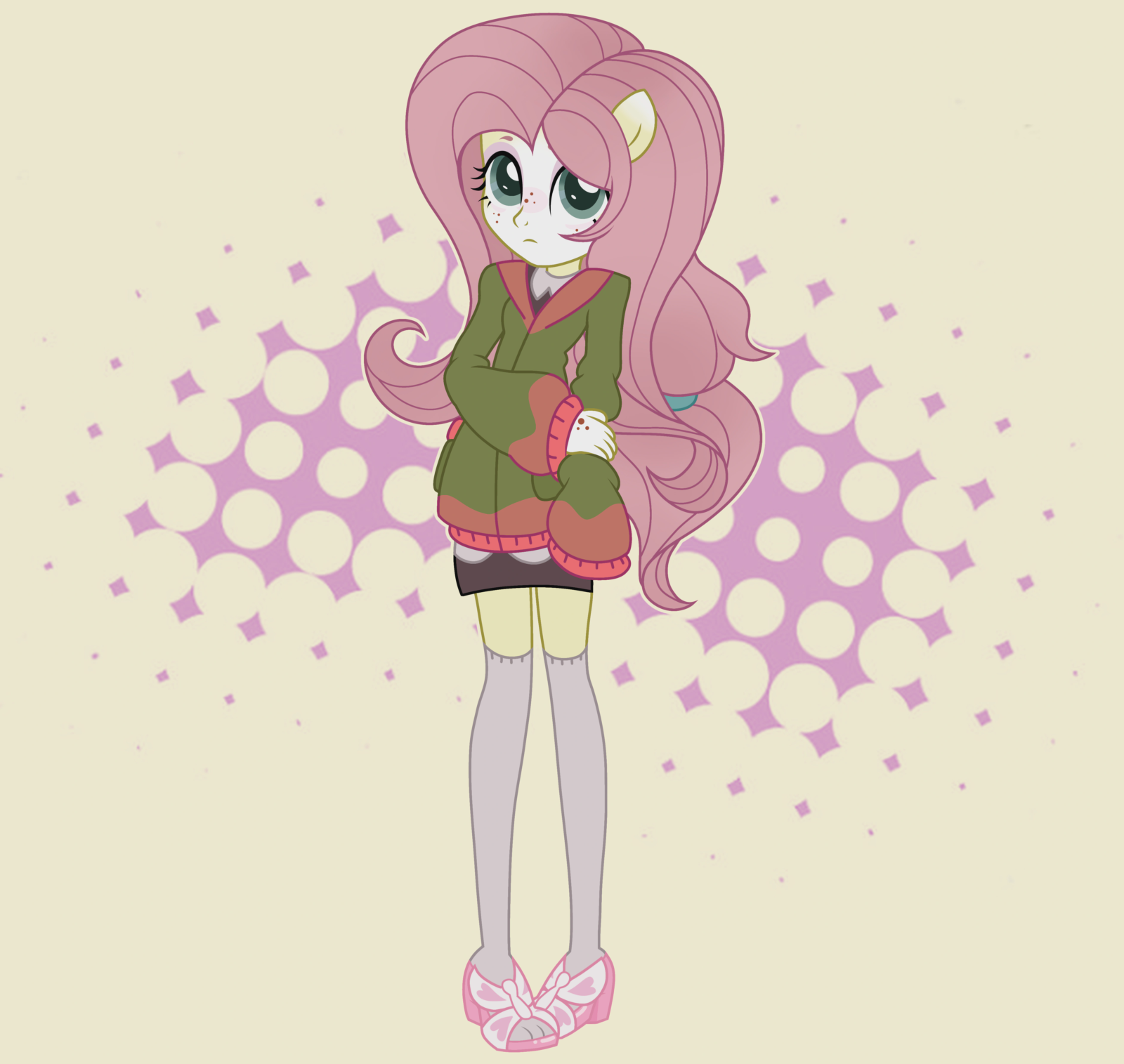Fluttershy redesign 