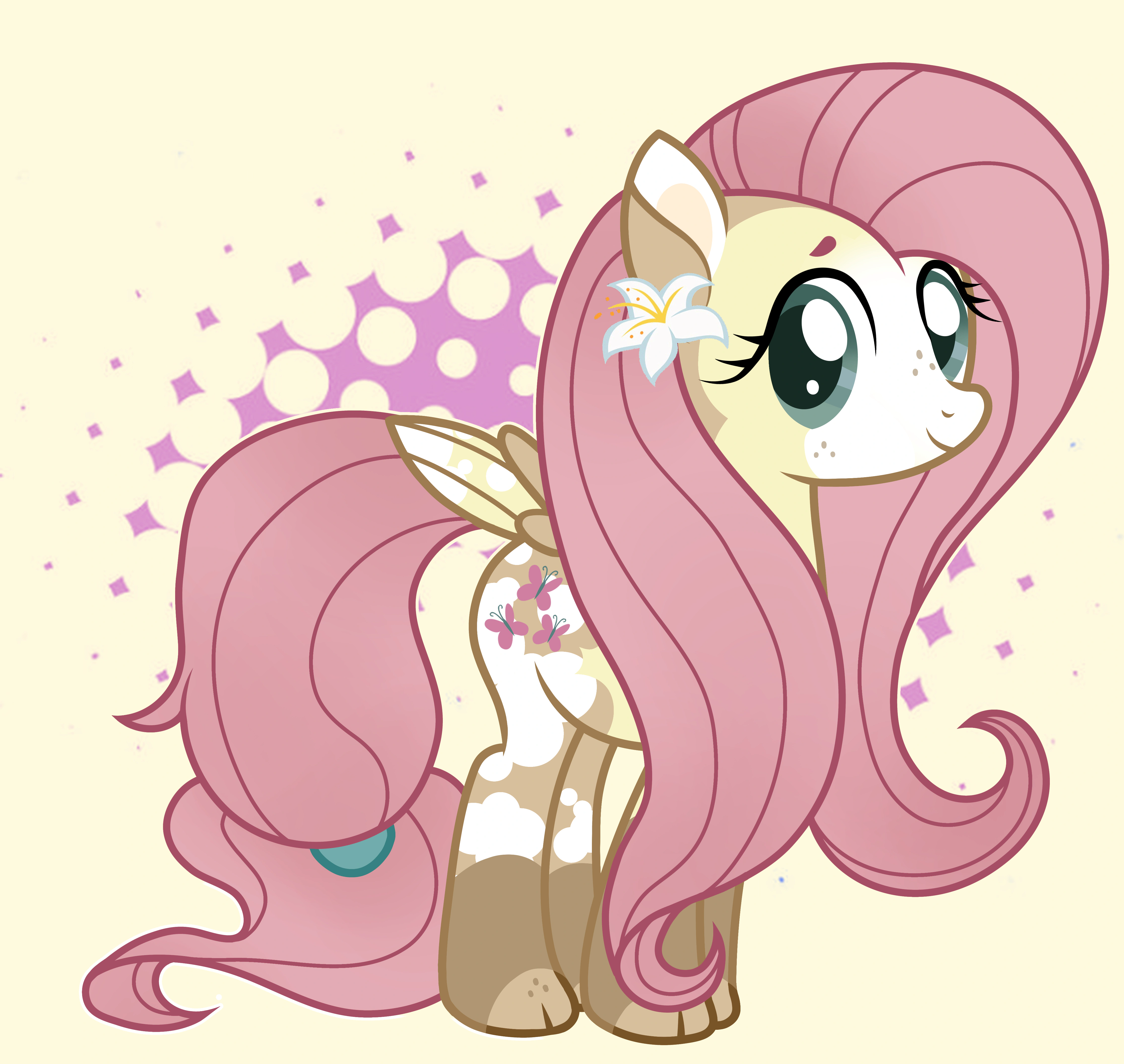 Fluttershy redesign 