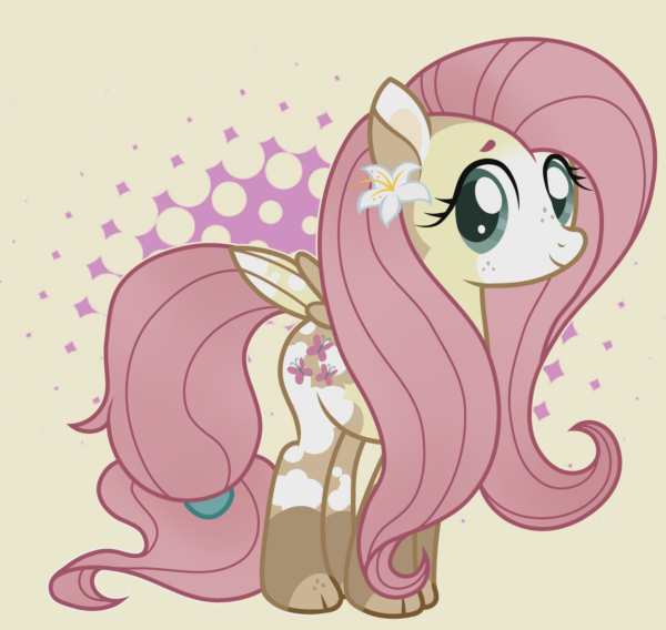 Fluttershy redesign 
